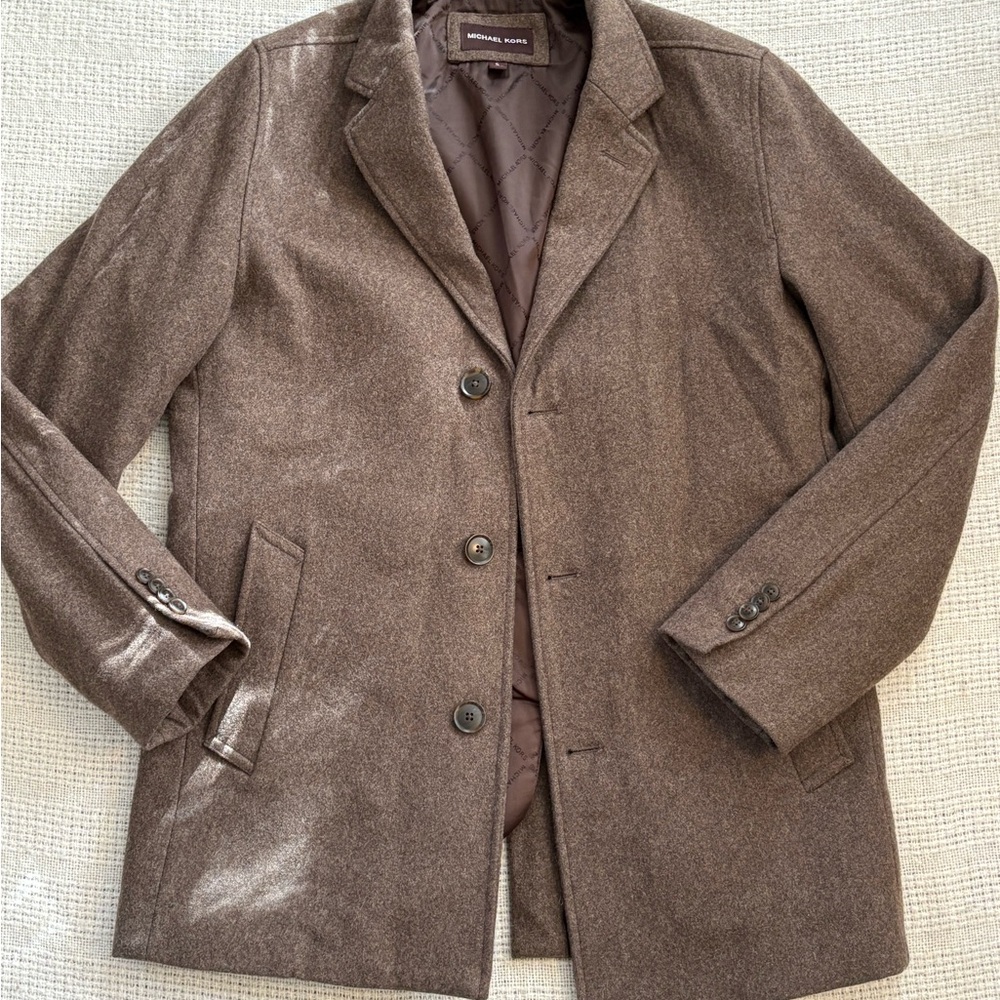 Michael Kors Brown car coat